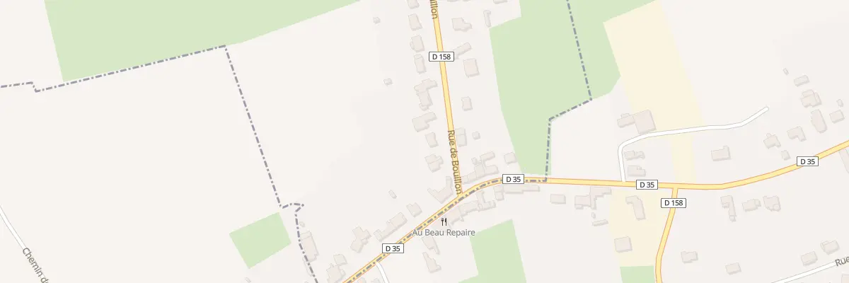 Plan du 42 Rue de Bouillon à Sars-et-Rosières