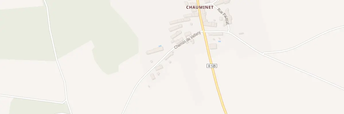 Plan du 5 Che de Vellery à Sougères-en-Puisaye