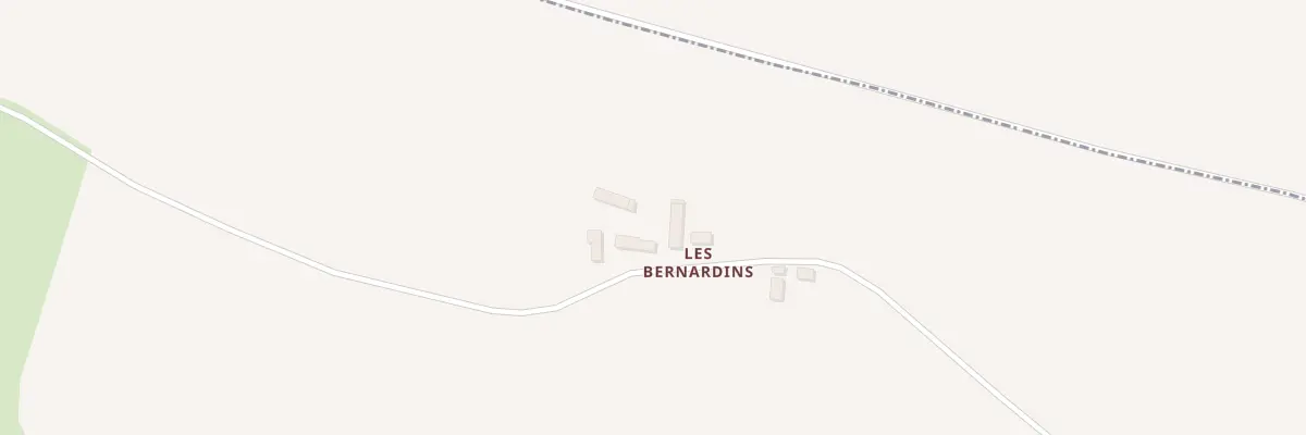 Plan du 6 Les Bernardins à Lalande