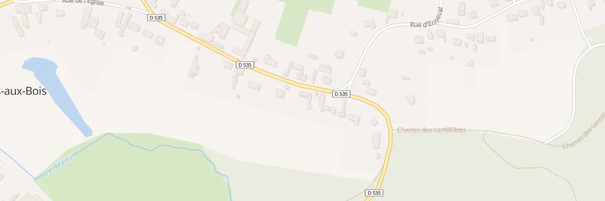 Plan du 16 Rue des Dames à Barisis-aux-Bois