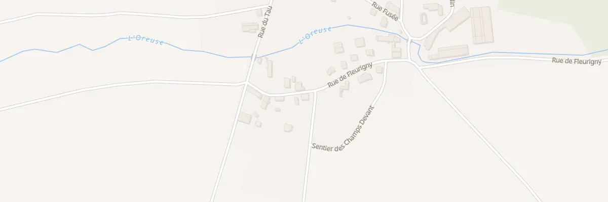 Plan du 790 Rue de Fleurigny St Martin à Thorigny-sur-Oreuse