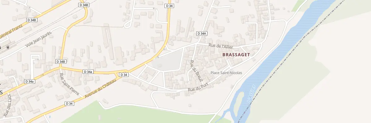 Plan du 30 Pl du Muse à Brassac-les-Mines