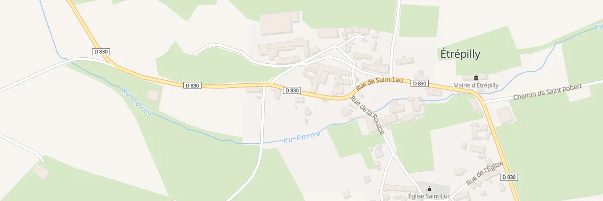 Plan du 6 Rue Faucheux à Étrépilly