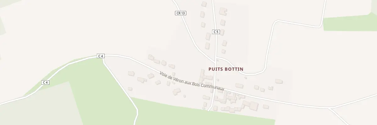 Plan du 7B Hameau du Puits Bottin à Véron