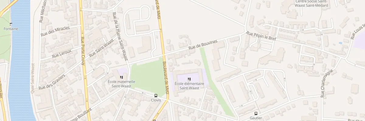 Plan du 4 Rue de Bouvines à Soissons