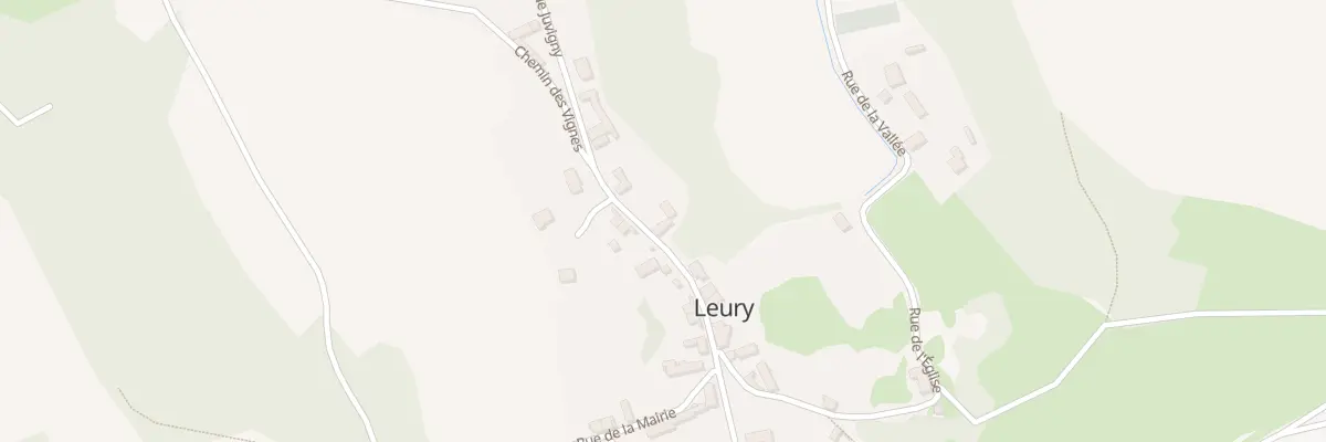 Plan du 8 Rue de Juvigny à Leury