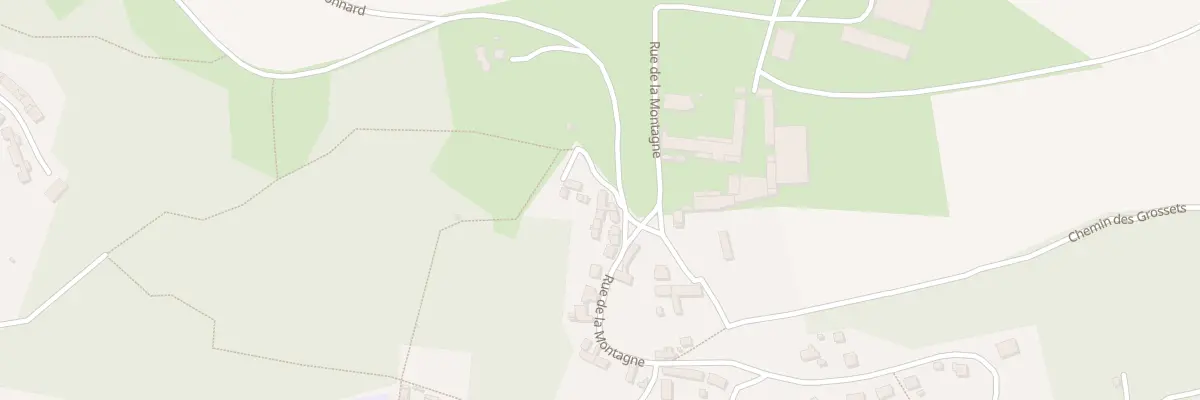 Plan du 1 Rue du Lavoir à Bernoy-le-Château