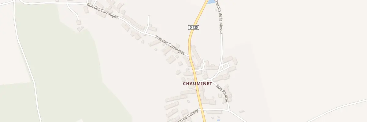 Plan du 4 Grande Rue de Chauminet à Sougères-en-Puisaye