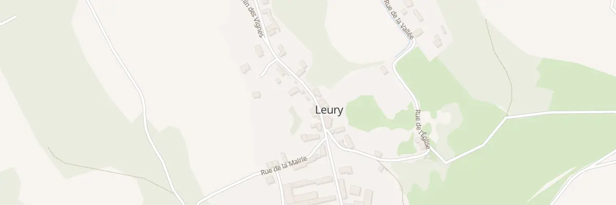 Plan du 7 Rue de Juvigny à Leury