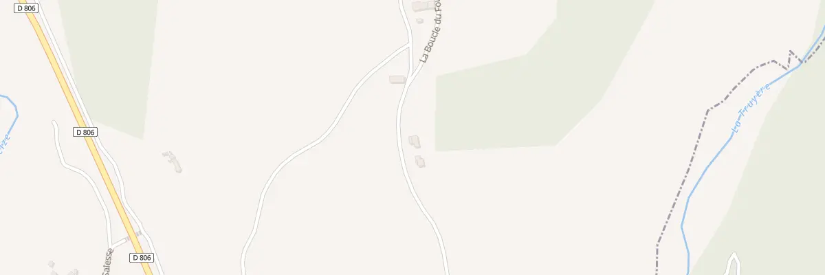 Plan du 5301 Le Mazel à Rimeize