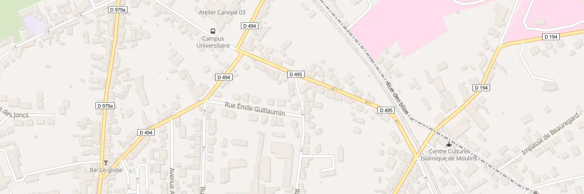 Plan du 51 Rue des Greves à Moulins