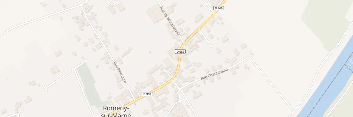 Plan du 16B Rte Nationale à Romeny-sur-Marne