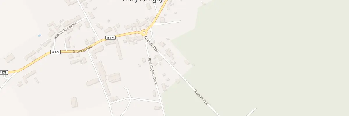 Plan du 42 Gr Grande Rue à Parcy-et-Tigny
