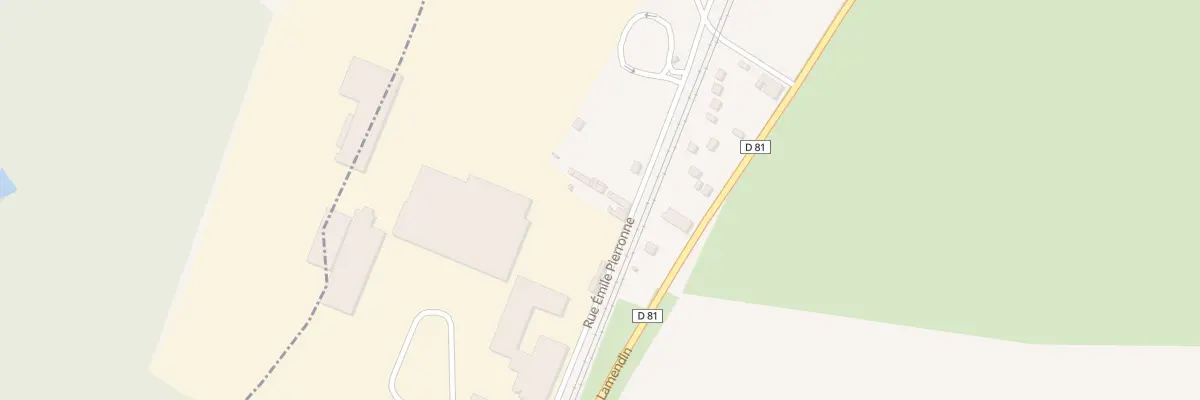 Plan du 12 Rue Emile Pierronne à Neuville-sur-Escaut