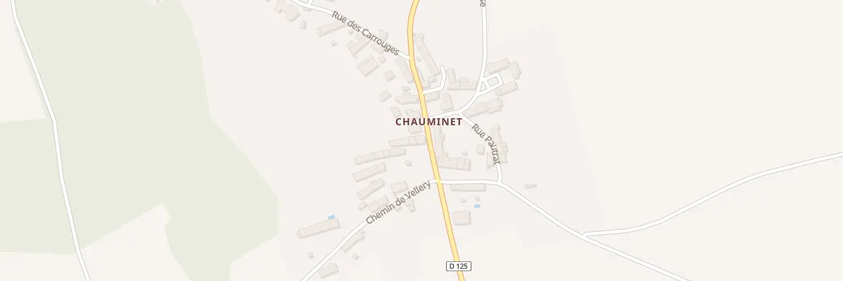 Plan du 267 Hameau de Chauminet à Sougères-en-Puisaye