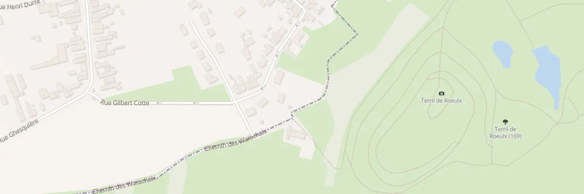 Plan du 39 Rue Gilbert Cotte à Rœulx