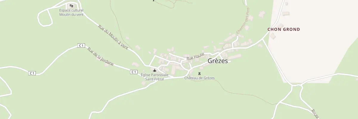 Plan du 5024 Grezes à Grèzes