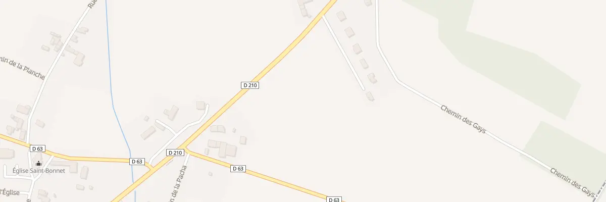 Plan du 20 Av de la Limagne à Villeneuve-les-Cerfs