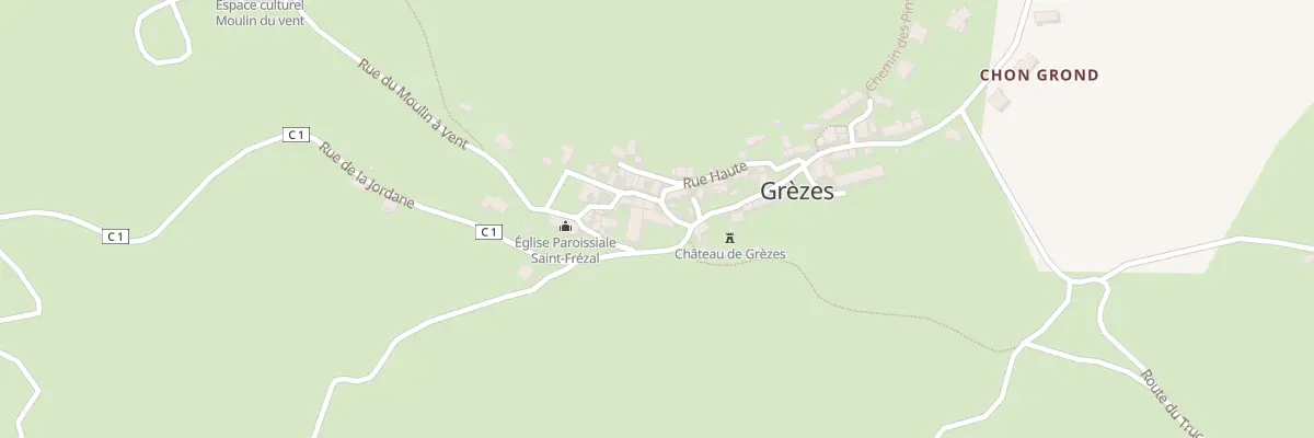 Plan du 5026 Grezes à Grèzes