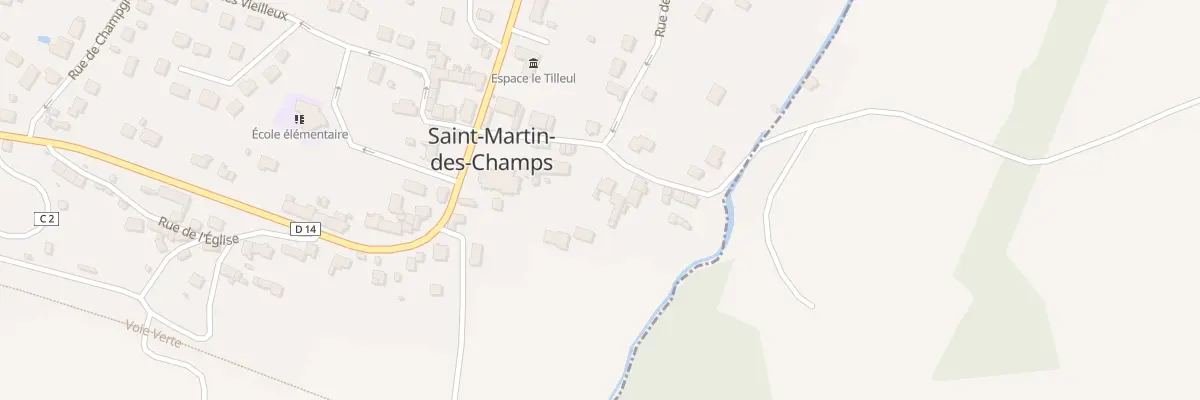 Plan du 9 Rue Henriette Lecocq à Saint-Martin-des-Champs