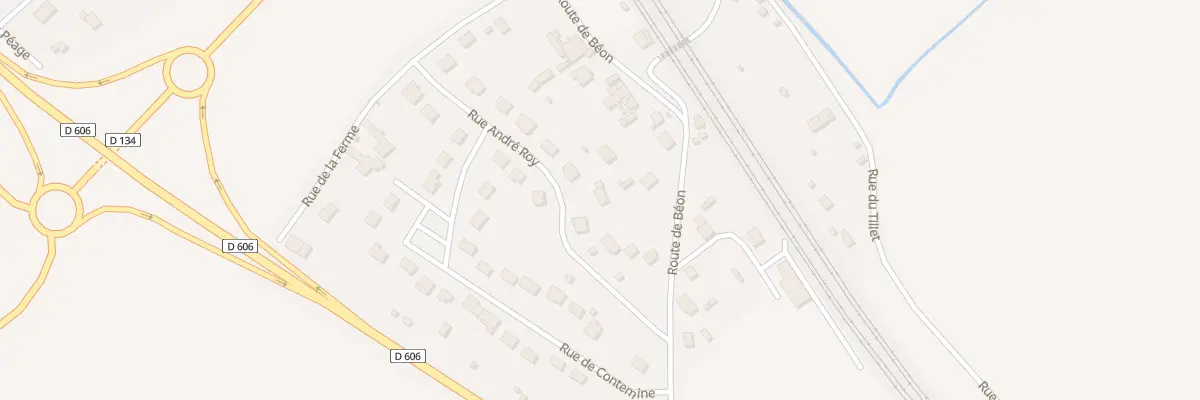 Plan du 4 Rue André Roy à Cézy
