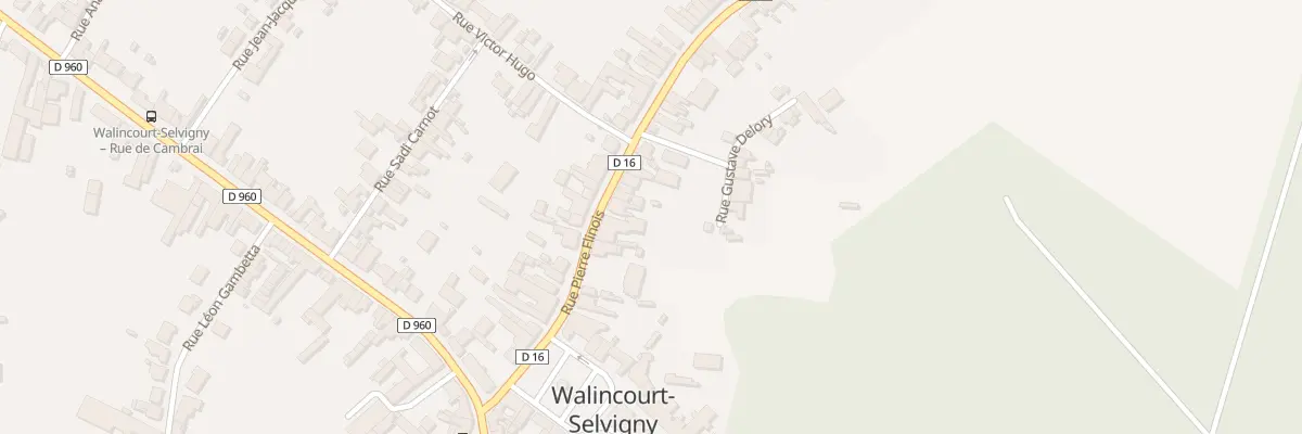 Plan du 18 Rue Pierre Flinois à Walincourt-Selvigny