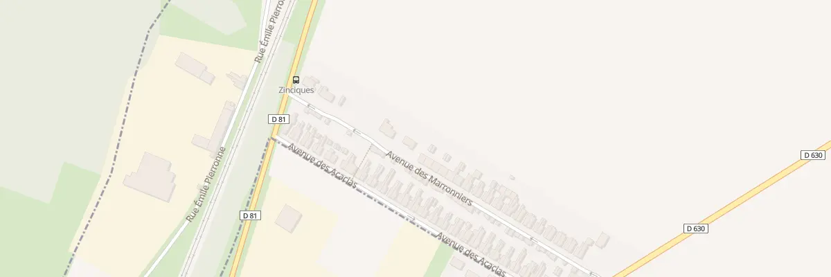 Plan du 22 Av des Marronniers à Neuville-sur-Escaut