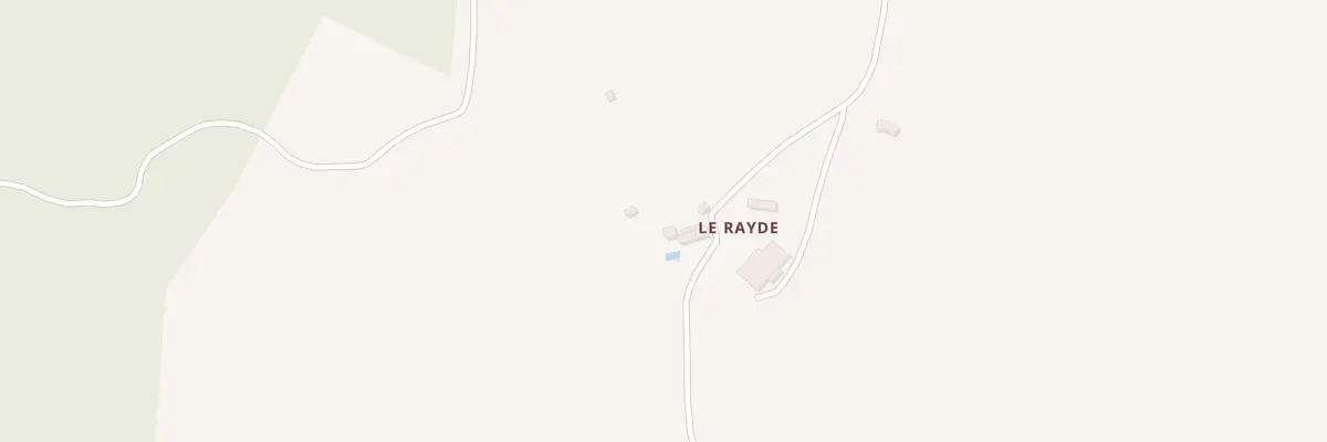 Plan du 2 Le Royde à Chanac