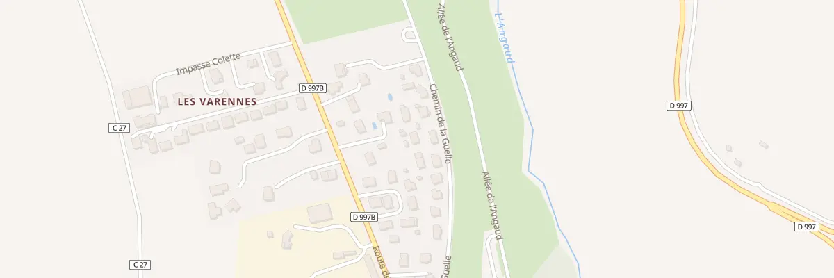 Plan du 5080 Che de la Guelle à Billom