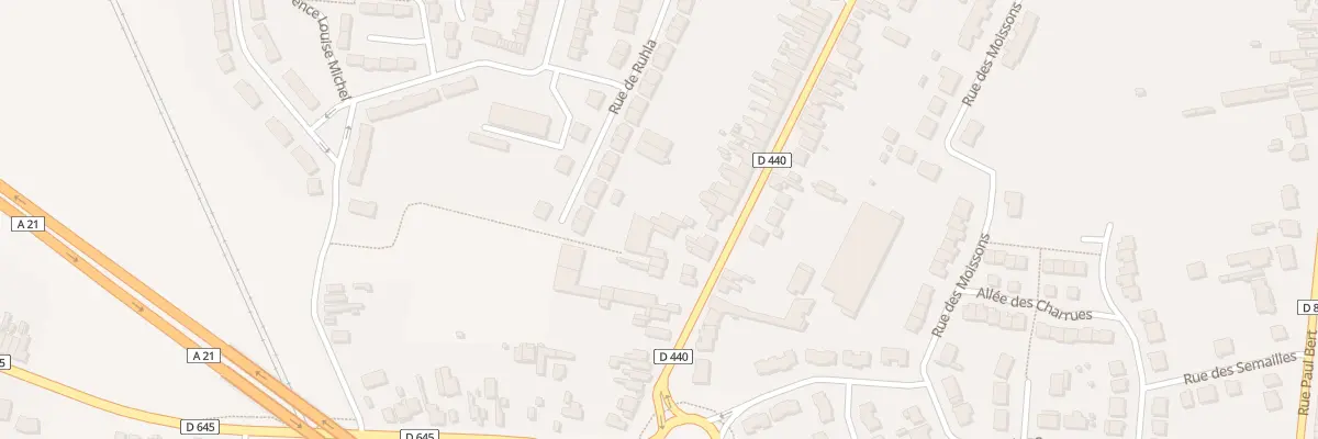Plan du 126 Rue Emile Zola à Escaudain