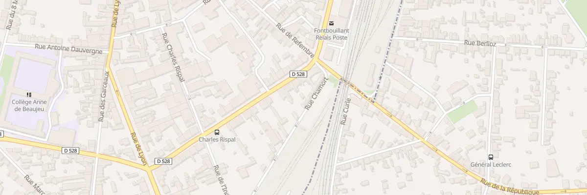 Plan du 9B Av Meunier à Moulins