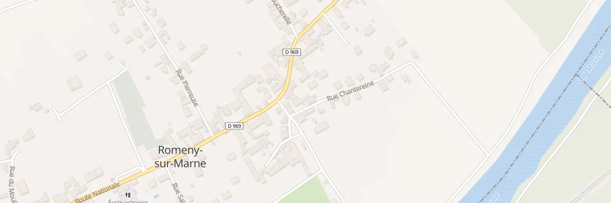 Plan du 3 Rue Chantereine à Romeny-sur-Marne