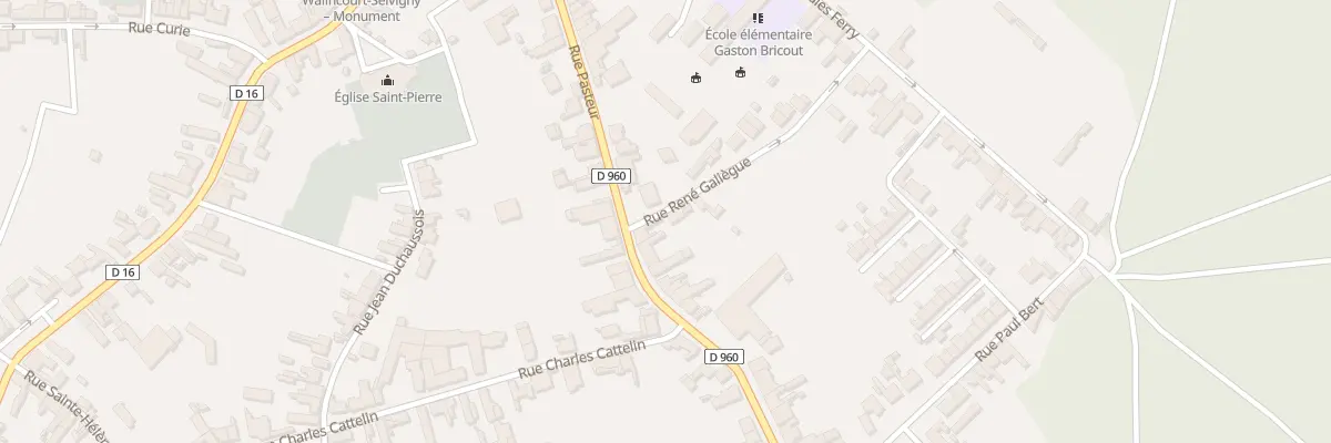 Plan du 37 Rue Pasteur à Walincourt-Selvigny