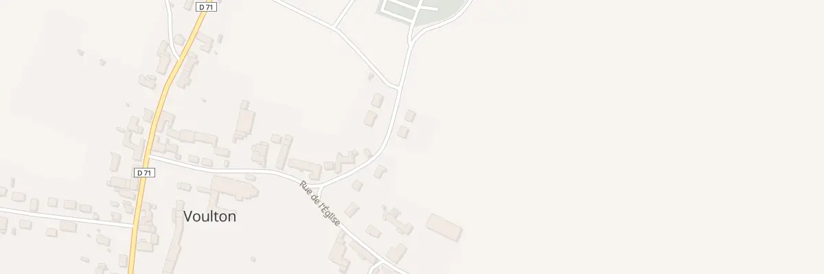 Plan du 10 Rue Creuse à Voulton