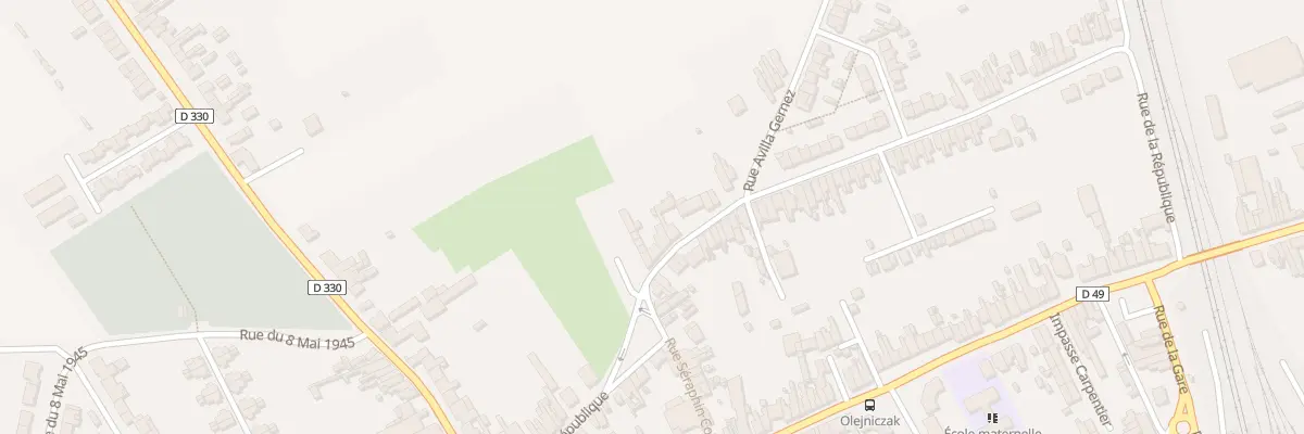 Plan du 50 Rue de la République à Rœulx