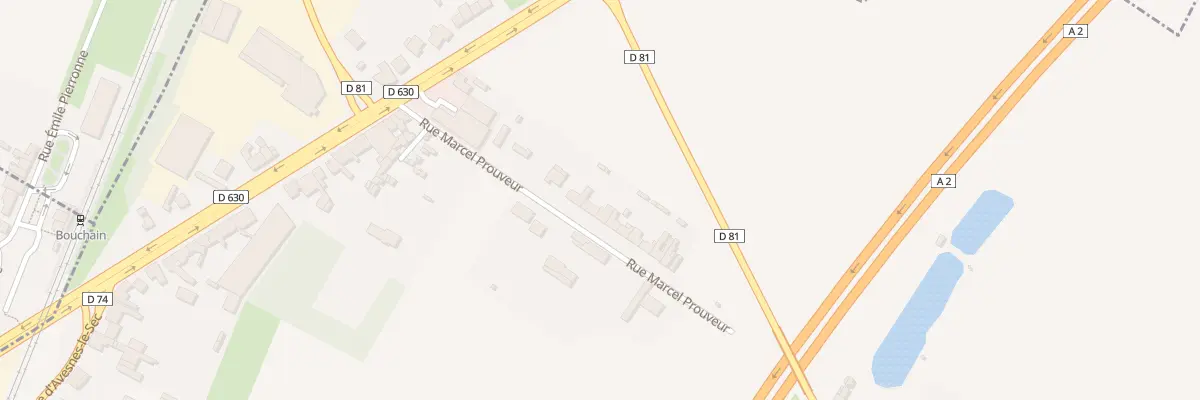 Plan du 100 Rue Marcel Prouveur à Lieu-Saint-Amand