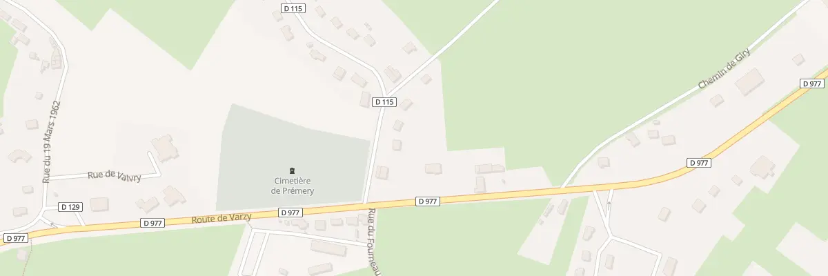 Plan du 6 Rte de Saint-Bonnot à Prémery