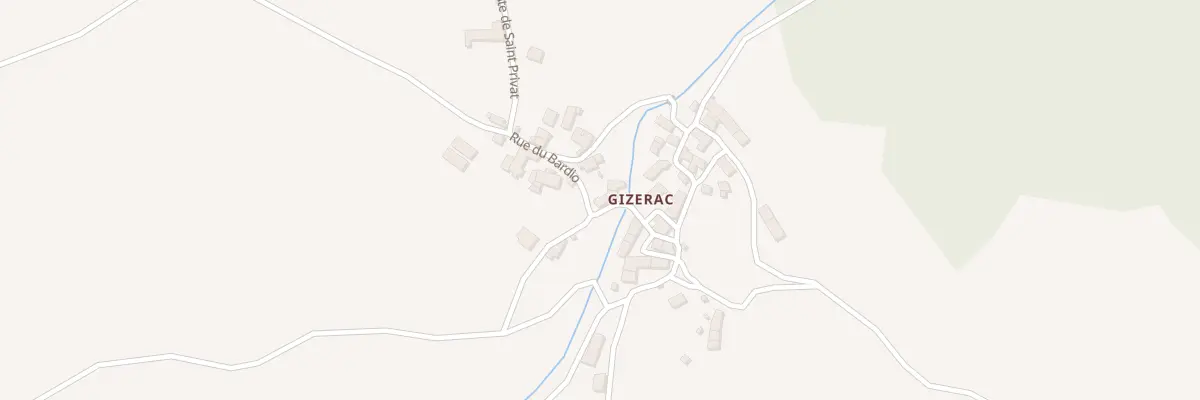 Plan du 5019 Gizerac à Saint-Léger-du-Malzieu