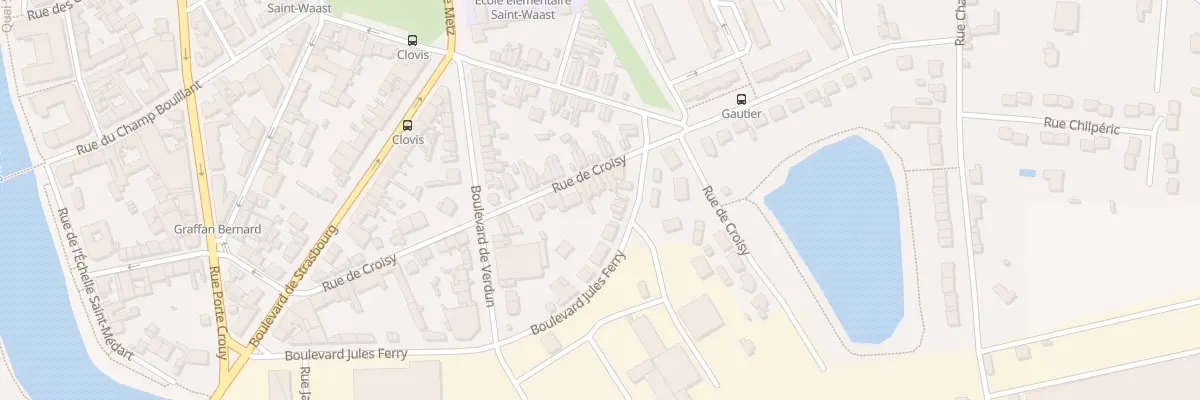 Plan du 40 Rue de Croisy à Soissons