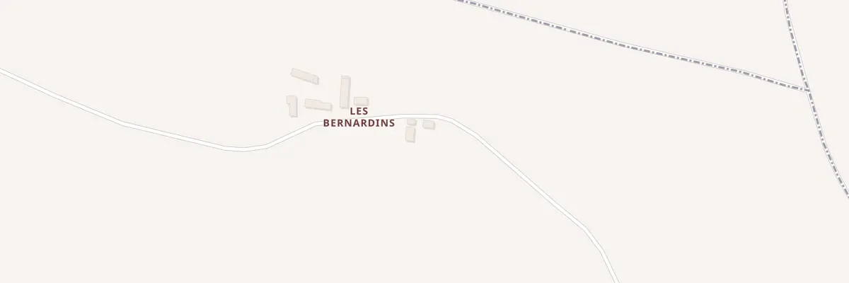 Plan du 3 Les Bernardins à Lalande