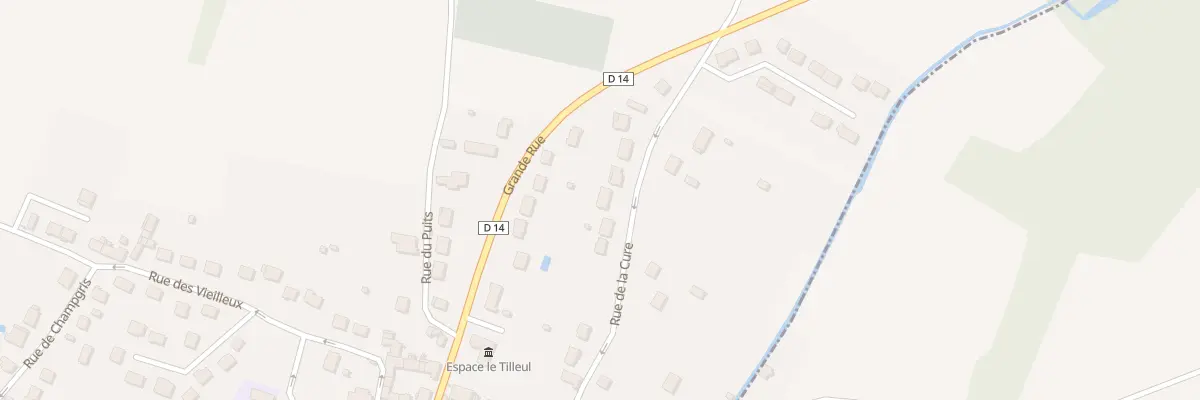 Plan du 12 Rue de la Cure à Saint-Martin-des-Champs
