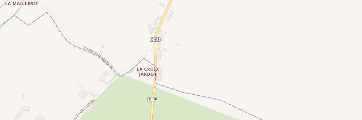 Plan du 31 Rte de la Croix Jardot à Loriges