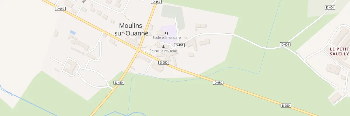 Plan du 5 Rue de l’Eglise à Moulins-sur-Ouanne