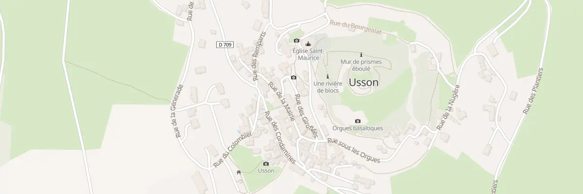 Plan du 5044 Usson à Usson
