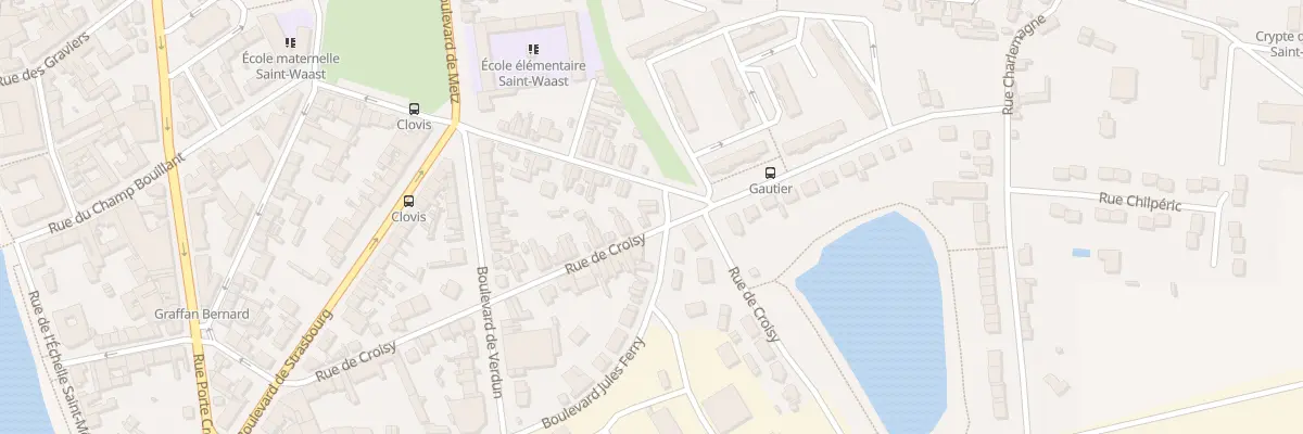 Plan du 27 Rue de Croisy à Soissons