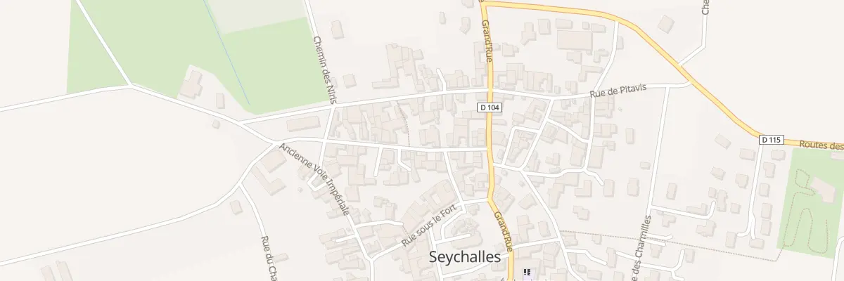 Plan du 8 Rue de Courcourt à Seychalles