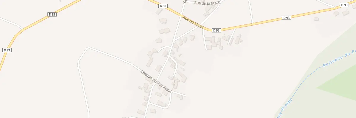 Plan du 4 Rue des Varennes les Pioliers à Villeneuve-les-Cerfs