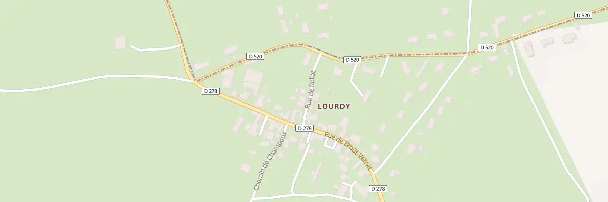 Plan du 3 Rue de Rollat à Vendat