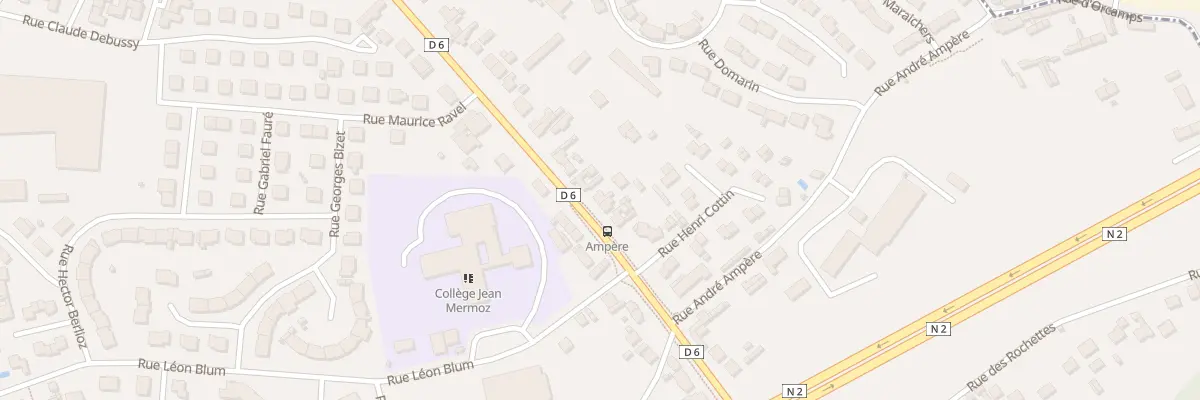 Plan du 65 Rte de Fère-En-Tardenois à Belleu