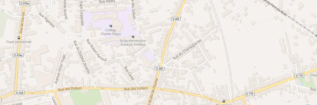Plan du 47 Rue du Jeu de Paume à Moulins